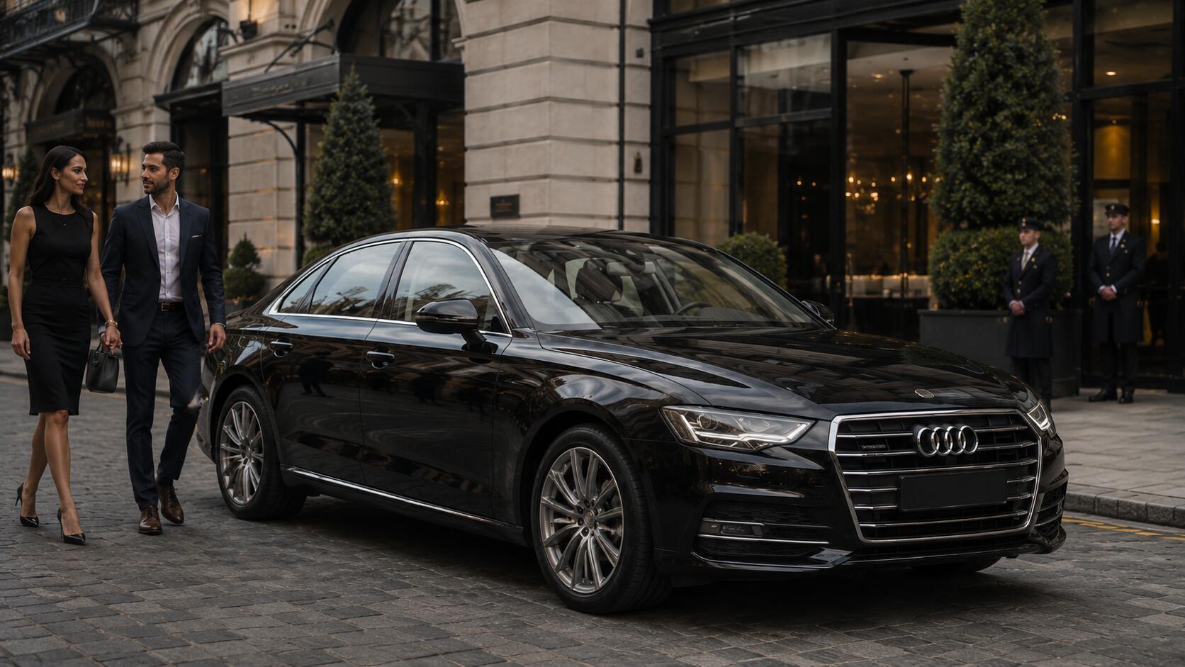Luxury Hotel Arrival