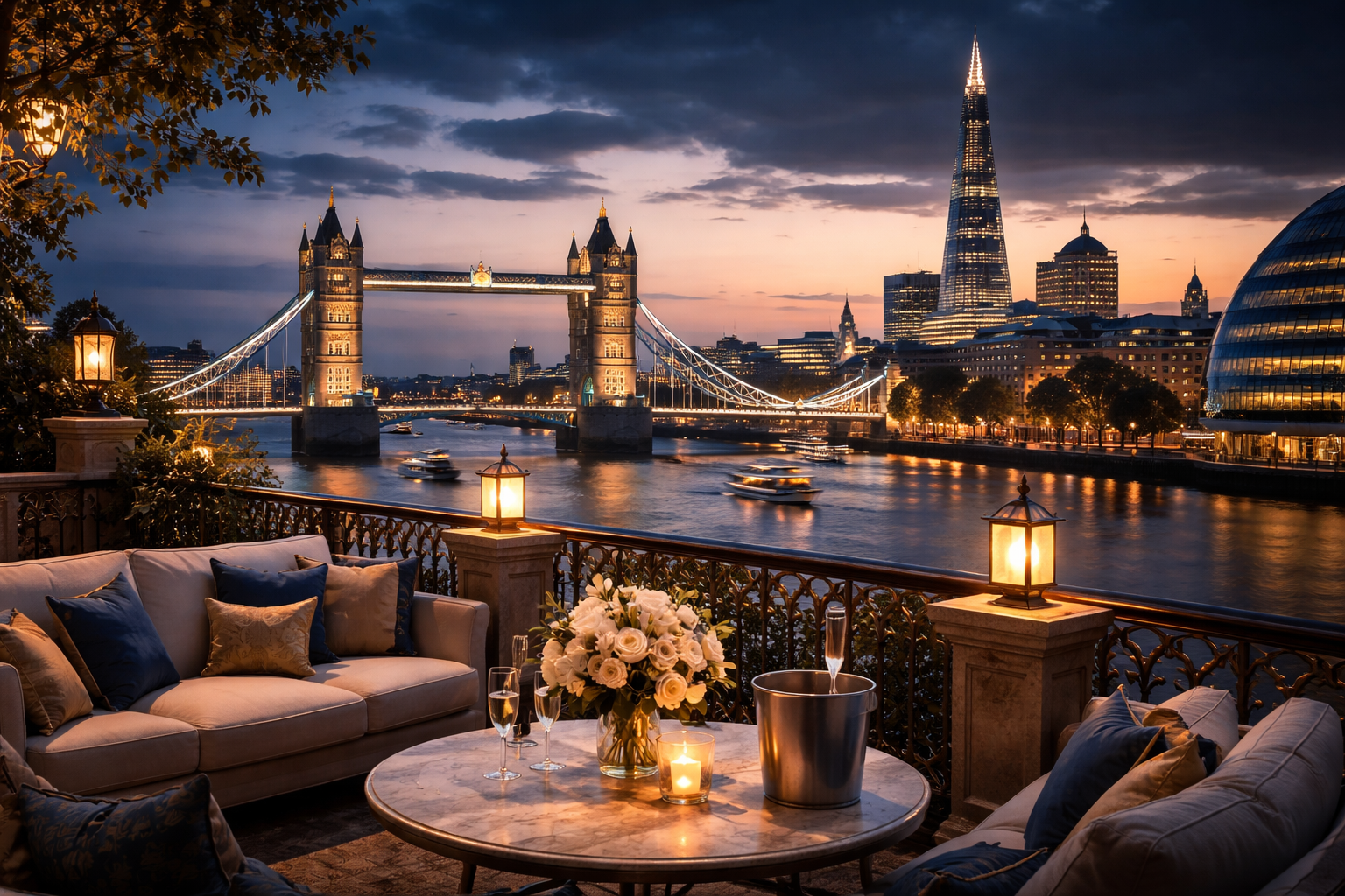 Luxury London Experience vehicle interior