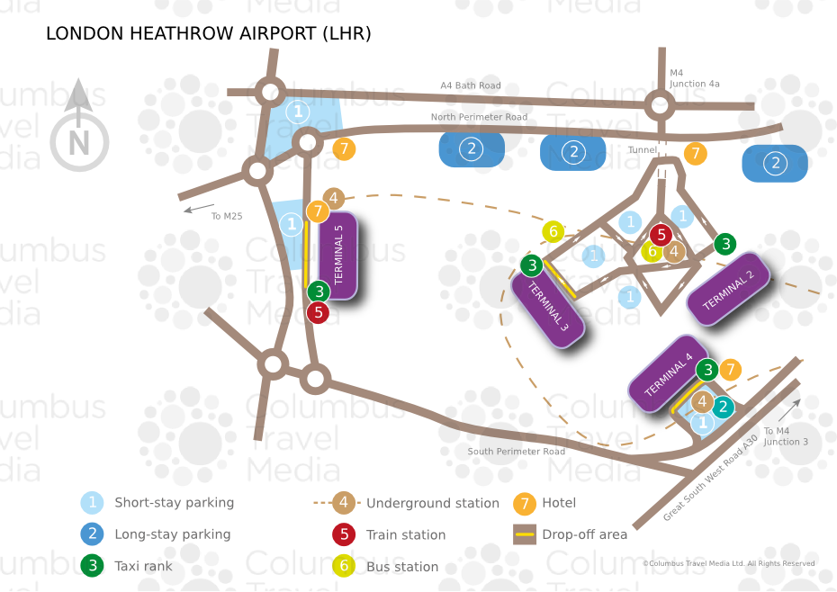 Executive vehicle for Heathrow airport journey