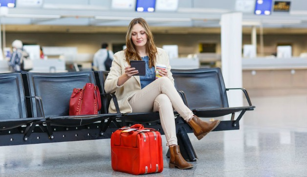 Executive vehicle interior for airport travel