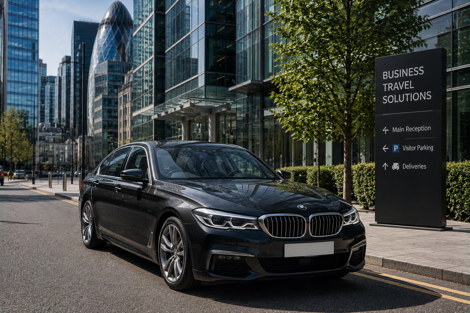 Business Travel Solutions chauffeur service