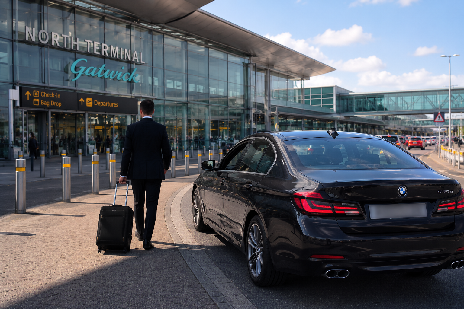 Gatwick Airport chauffeur service for London journeys