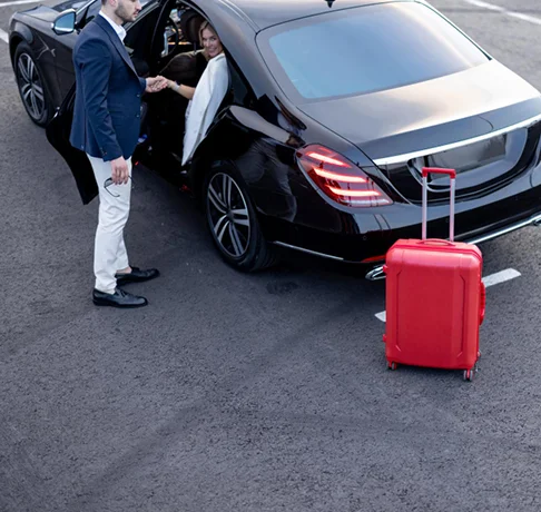 Farnborough Airport Chauffeur vehicle interior