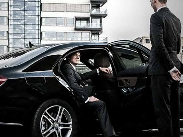 Investment Banking Chauffeur London vehicle interior