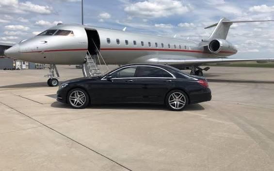 Luton Private Jet Chauffeur vehicle interior
