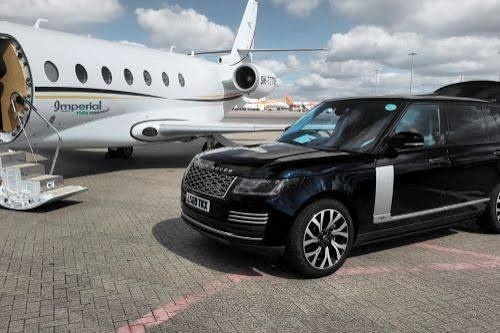 Signature Aviation Chauffeur vehicle interior