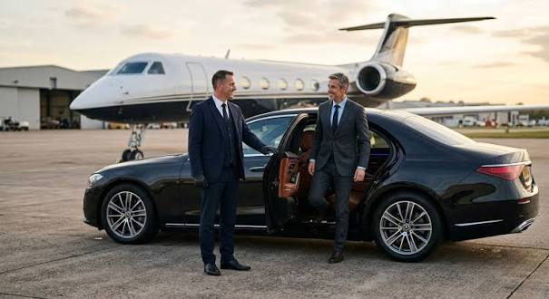 Business Aviation Chauffeur vehicle interior
