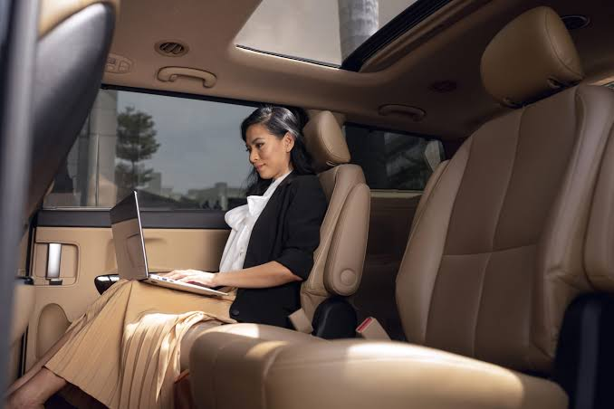 Legal Firm Chauffeur Service vehicle interior
