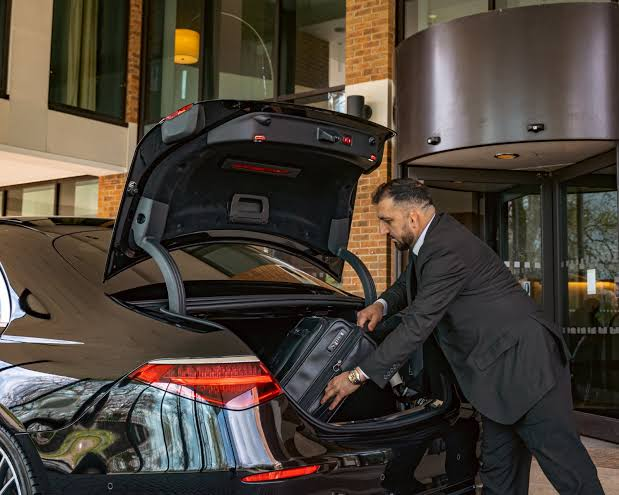 Finance Executive Chauffeur vehicle interior
