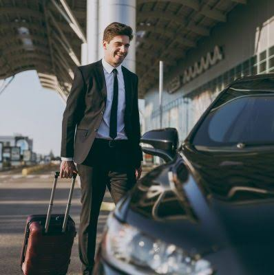 Executive vehicle interior for elite travel services