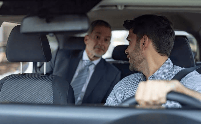 Corporate Travel Solutions vehicle interior