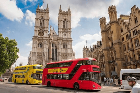 Executive vehicle interior for Britain travel