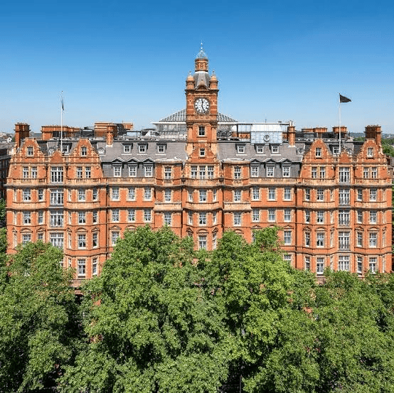 Luxury London Stay vehicle interior