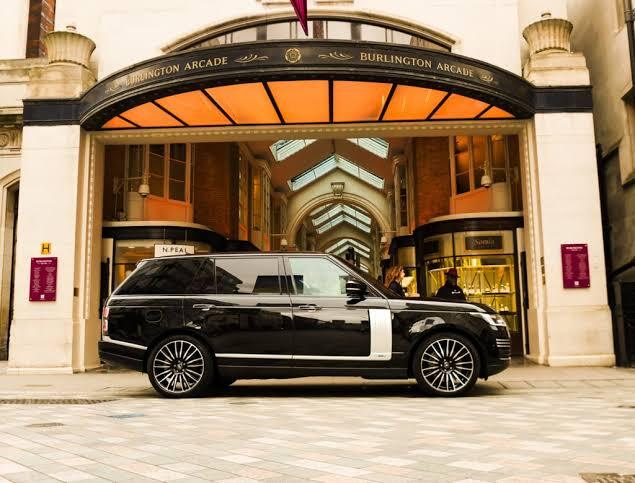 Chauffeur Service Canary Wharf vehicle interior