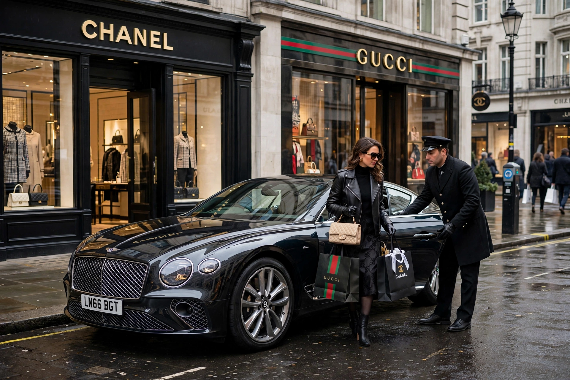 Designer Shopping Chauffeur